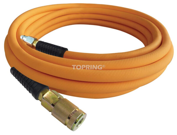 TOPRING 70.139 Hose 1/4" x 50' + 1/4" IND With Cplr/Plg ECOFLEX
