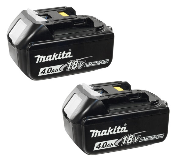 MAKITA 196406-9 Makita Two-Pack 4.0Ah Batteries