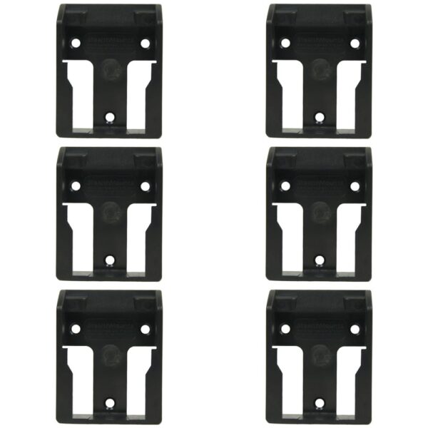 STEALTHMOUNT BM-DW20-6-6 DeWalt Battery Mounts BLACK (6 Pack) - Image 2