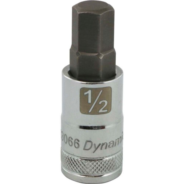 DYNAMIC TOOLS D013066 - 1/2" Drive 1/2" Hex Bit Socket