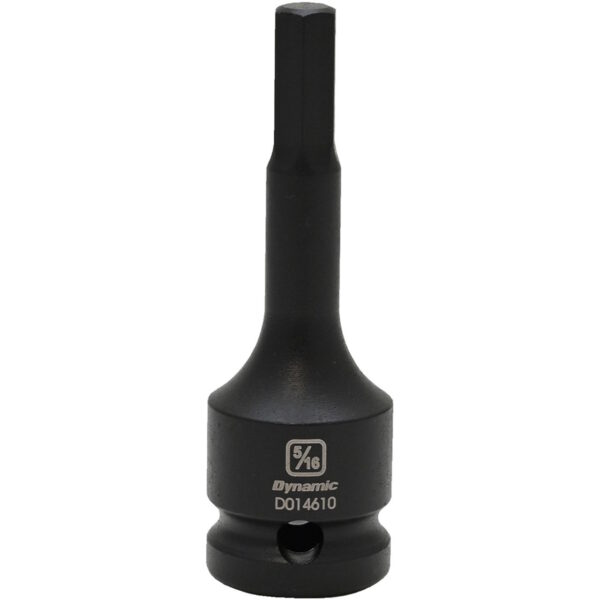 DYNAMIC D014610 1/2'' Drive 5/16''  Hex Bit Impact Sockets