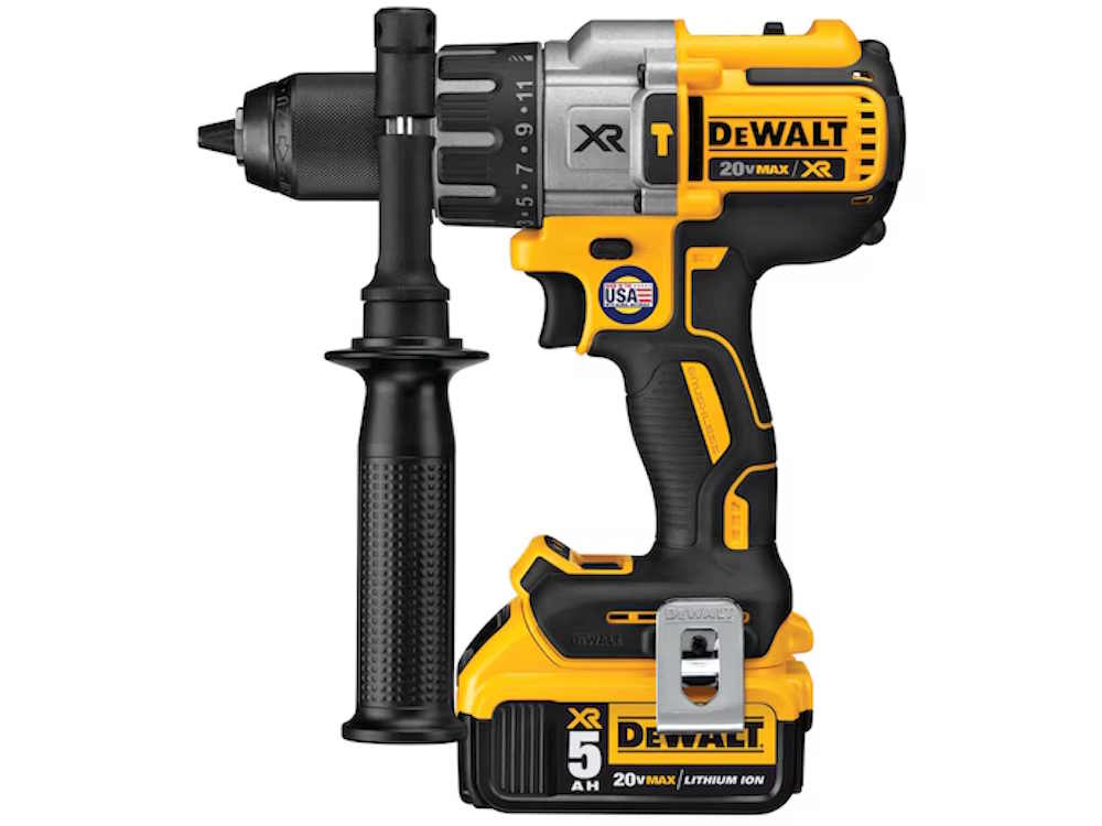 DEWALT DCD999P2  20V MAX  XR Brushless Cordless 3-Speed 1/2 in. Hammer
