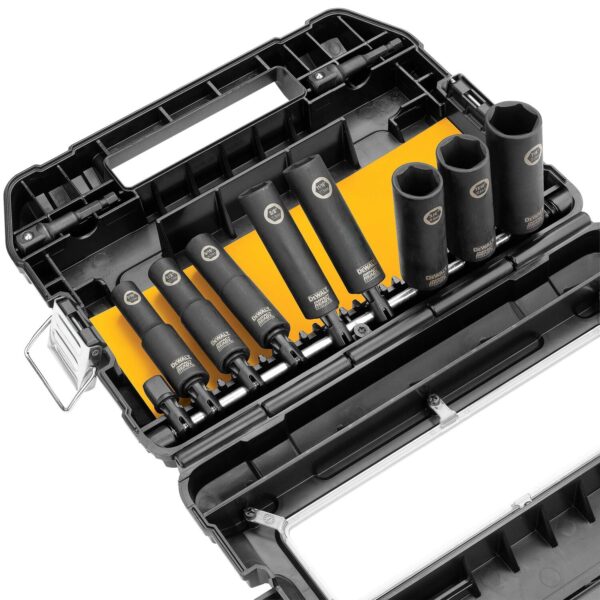 DEWALT DW22812 10 pc 1/2" Drive Socket Set - Image 2