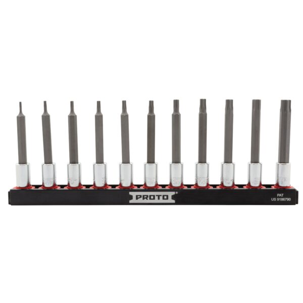 PROTO J7440R11SAE 11 pc 1/4" Drive Advanced Hex SKT SET SAE