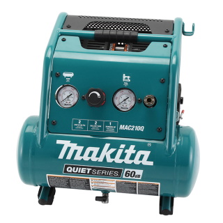 MAKITA MAC210Q Air Compressor 1 HP 2 Gallon Quiet Series 2.0 CFM - Image 2