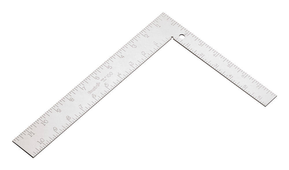 EMPIRE 100 8" x 12" Steel Carpenter Square