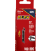 OLFA 1123432 LBB/CP100 18mm UltraSharp Snap-Off Blades 100Pk