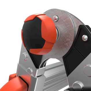 LITTLE GIANT Velocity 15417-303 9'-15' Alum Articulating Step/Extension Ladder - Image 5