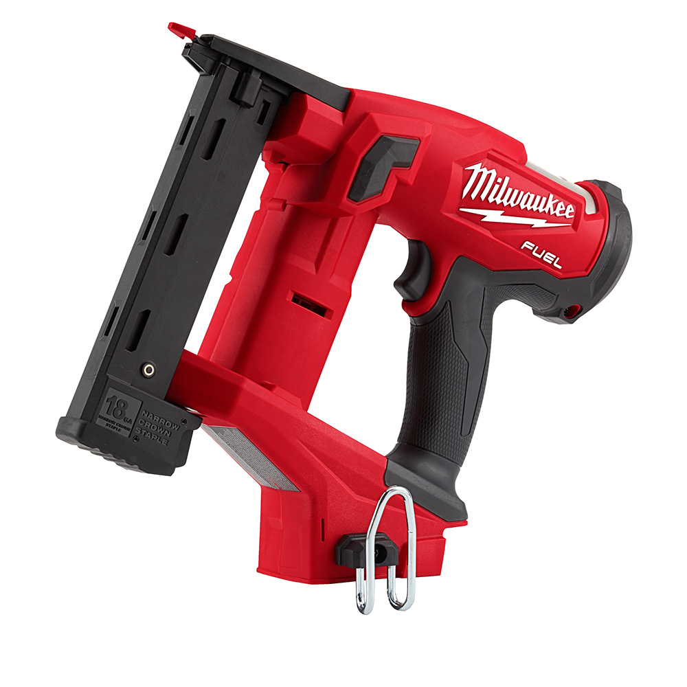 MILWAUKEE 2749-20 M18 Fuel 18GA Narrow 1/4" Crown Stapler (Tool Only) - Image 2