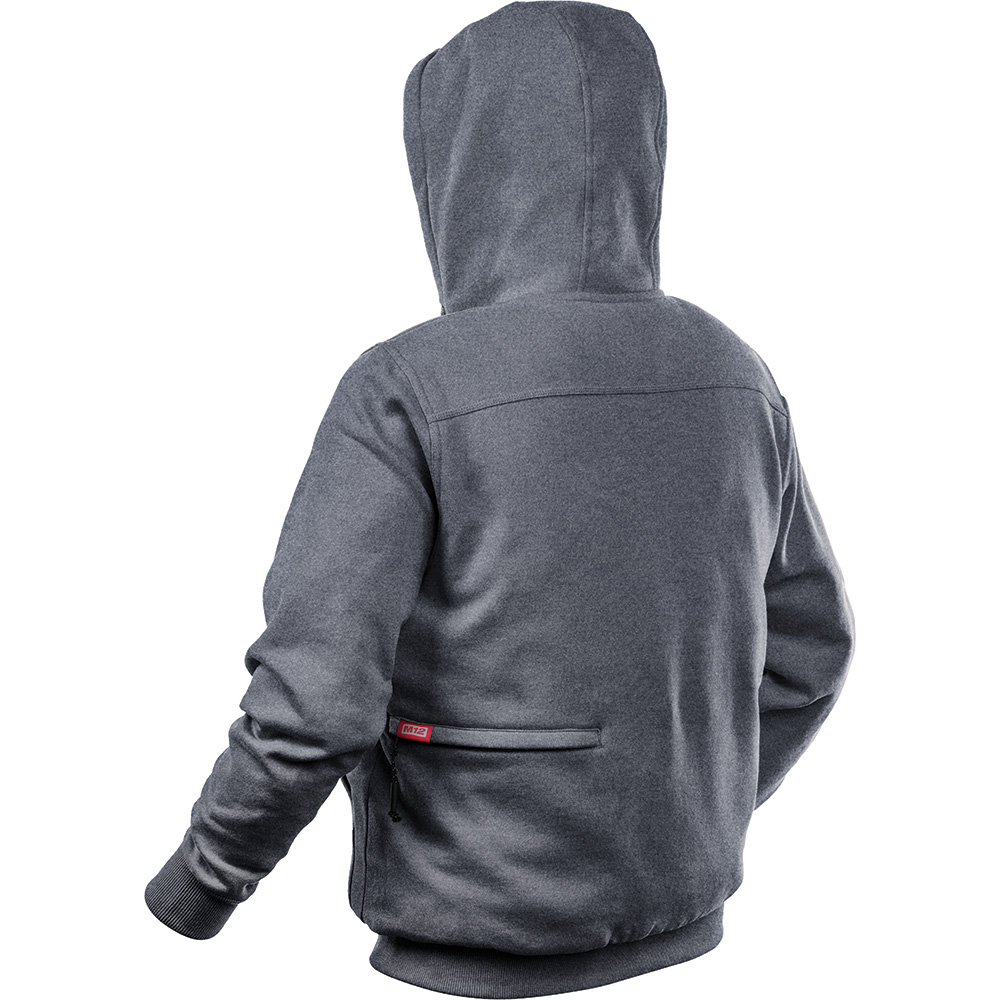 MILWAUKEE 302G-21S M12 Gray Heated Hoodie Kit - S - Image 3