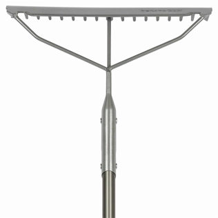 FISKERS 397940-5001 Pro Stick Garden, Concrete, Landscaping Rake - Image 2