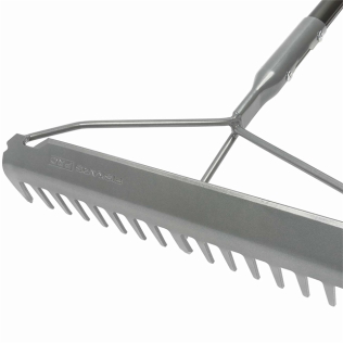 FISKERS 397940-5001 Pro Stick Garden, Concrete, Landscaping Rake - Image 3