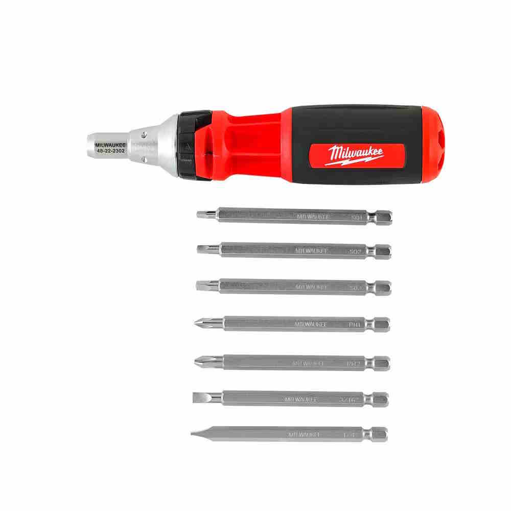 MILWAUKEE 48-22-2322 9 in 1 Ratcheting Screwdriwer - Image 2