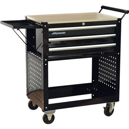 DYNAMIC D069102 TOOLS 3 Drawer Utility Cart - Image 2