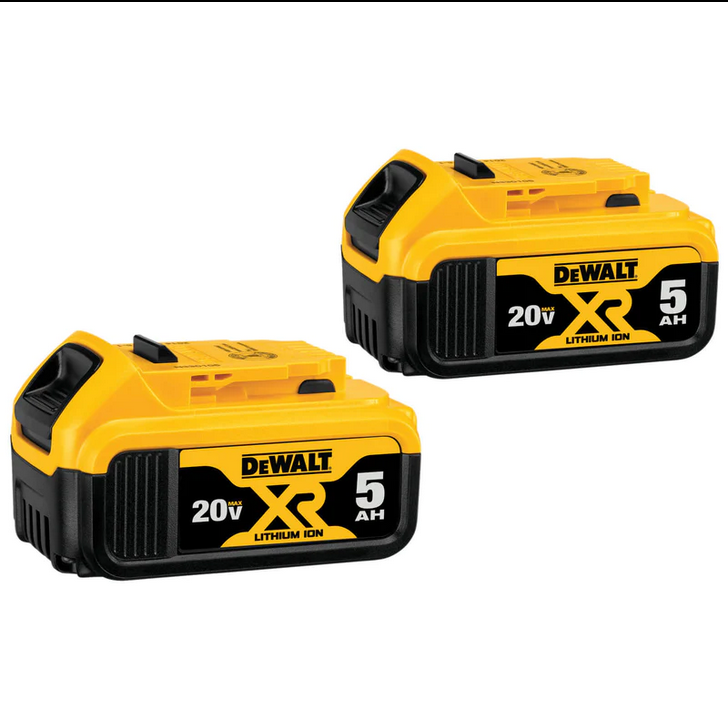 DEWALT DCB205-2 20V MAX 5.0Ah Battery 2-Pack - Image 2