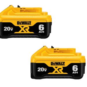 DEWALT DCB206-2 20V MAX 6.0Ah Battery 2-Pack