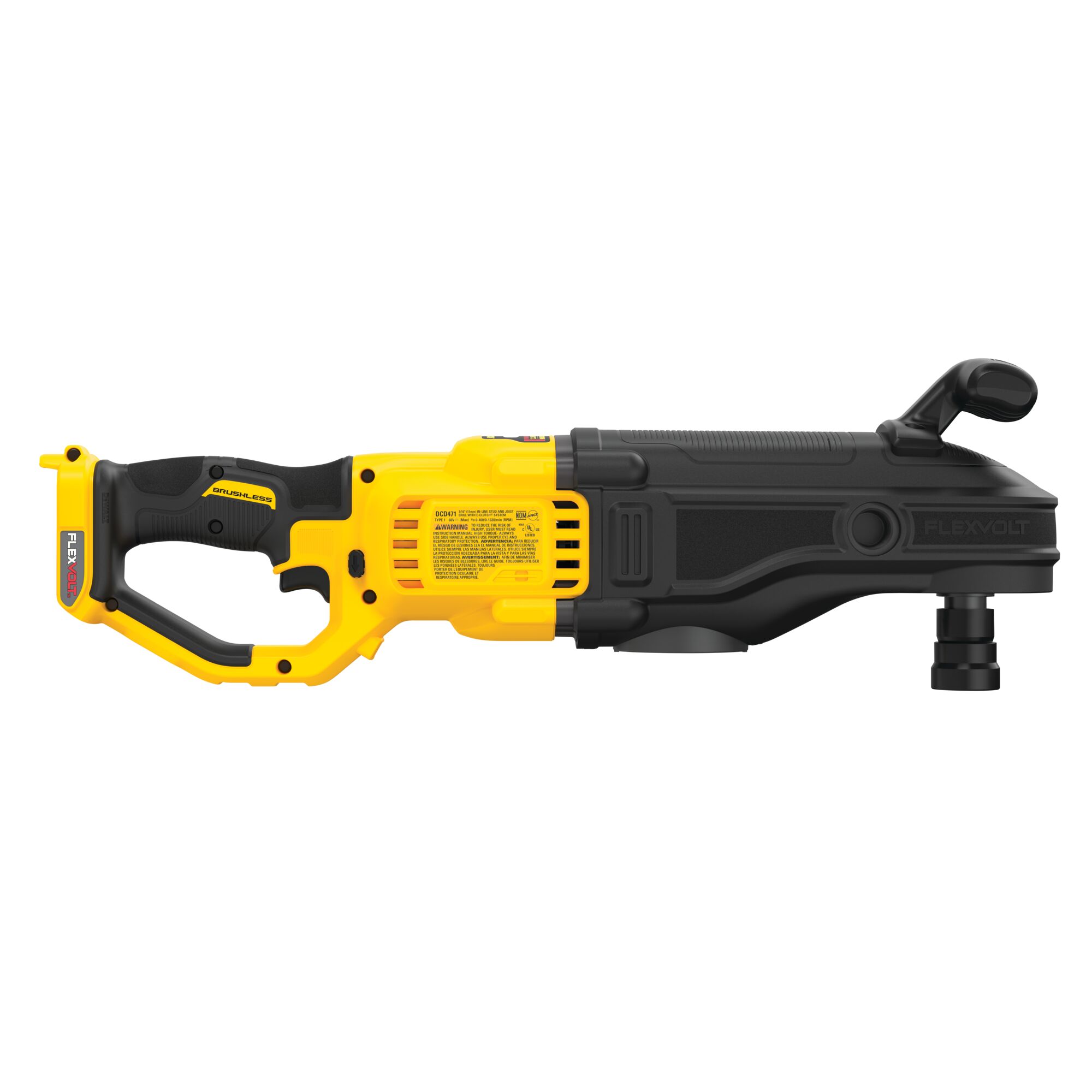 DEWALT DCD471B 60V Max Flexvolt In-Line Stud & Joist Drill (Tool Only) - Image 2
