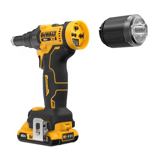 DEWALT DCF403B 20V MAX* XR® Brushless Cordless 3/16" Rivet Tool (Tool Only) - Image 6