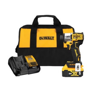 DEWALT DCF845P1 20V MAX* XR ¼” 3-Speed Impact Driver One Battery Kit