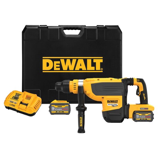DEWALT DCH735X2 60V MAX Combination Rotary Hammer Kit Brushless SDS MAX 1-7/8" - Image 2