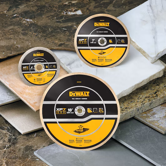 DEWALT DW47457 Diamond Tile Blade 4" XP7 Smooth Rim - Image 2