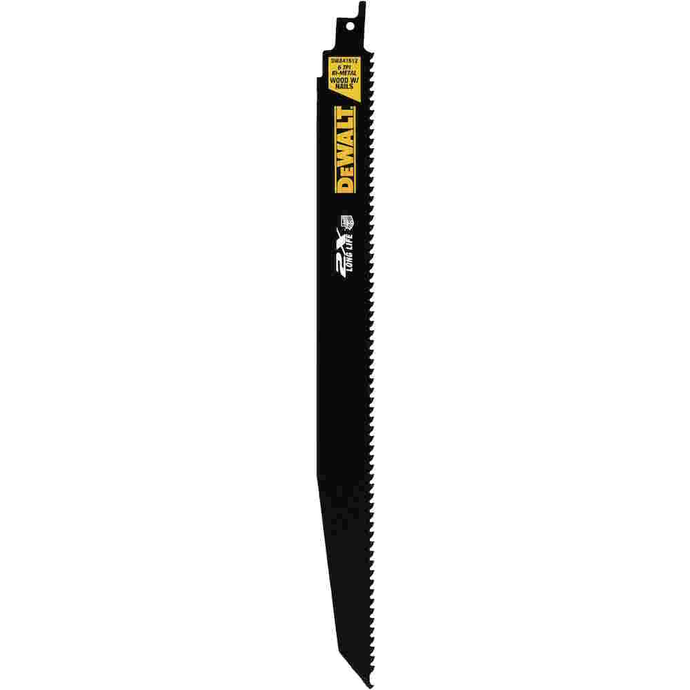 DEWALT DWA41612B 12" Recip Blade 6TPI 2X Bulk