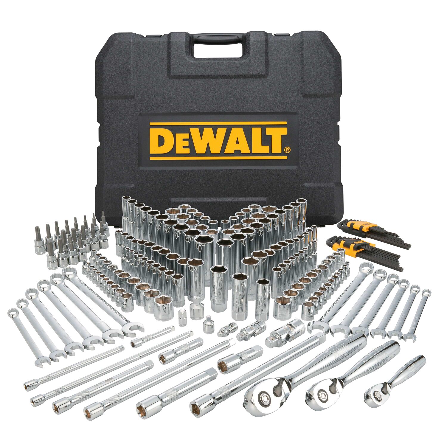 DEWALT DWMT72165 204 pc Mechanics Socket Tool Set - Image 2
