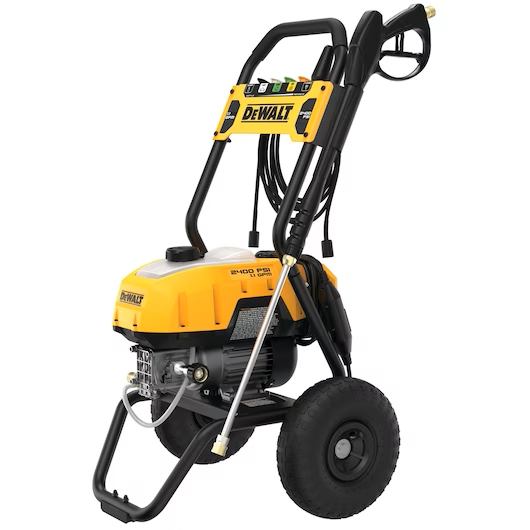 DEWALT DWPW2400-CA Pressure Washer 2,400 PSI, 1.1 GPM, 13 Amp, w/ 25' Hose