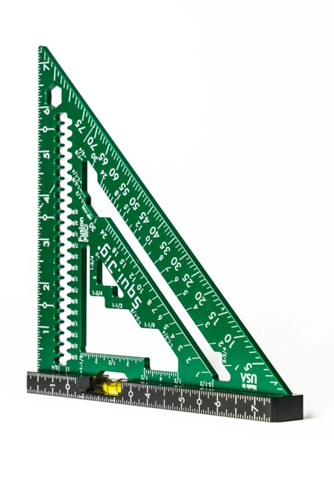 SQUI.JIG FPRS75GREEN Fusion Pro 7.5" Rafter Square - Image 3