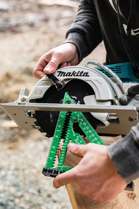 SQUI.JIG FPRS75GREEN Fusion Pro 7.5" Rafter Square - Image 6