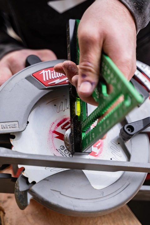 SQUI.JIG FPRS75GREEN Fusion Pro 7.5" Rafter Square - Image 7