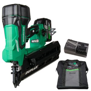 METABO HTP NR3675DDM 36V MV Cordless Duplex Concrete Nailer Kit
