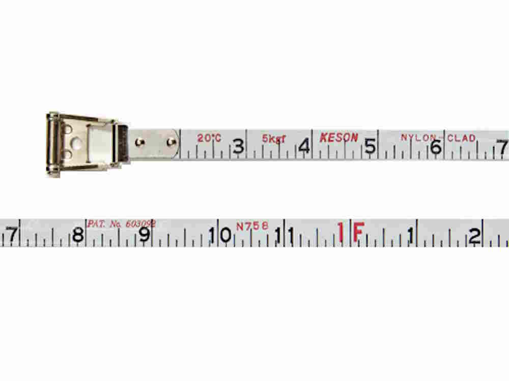 KESON SNR18200 200ft Tape Steel Nylon Coated - Image 3