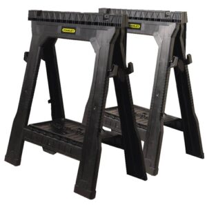STANLEY 060864R Folding Sawhorse 2PK