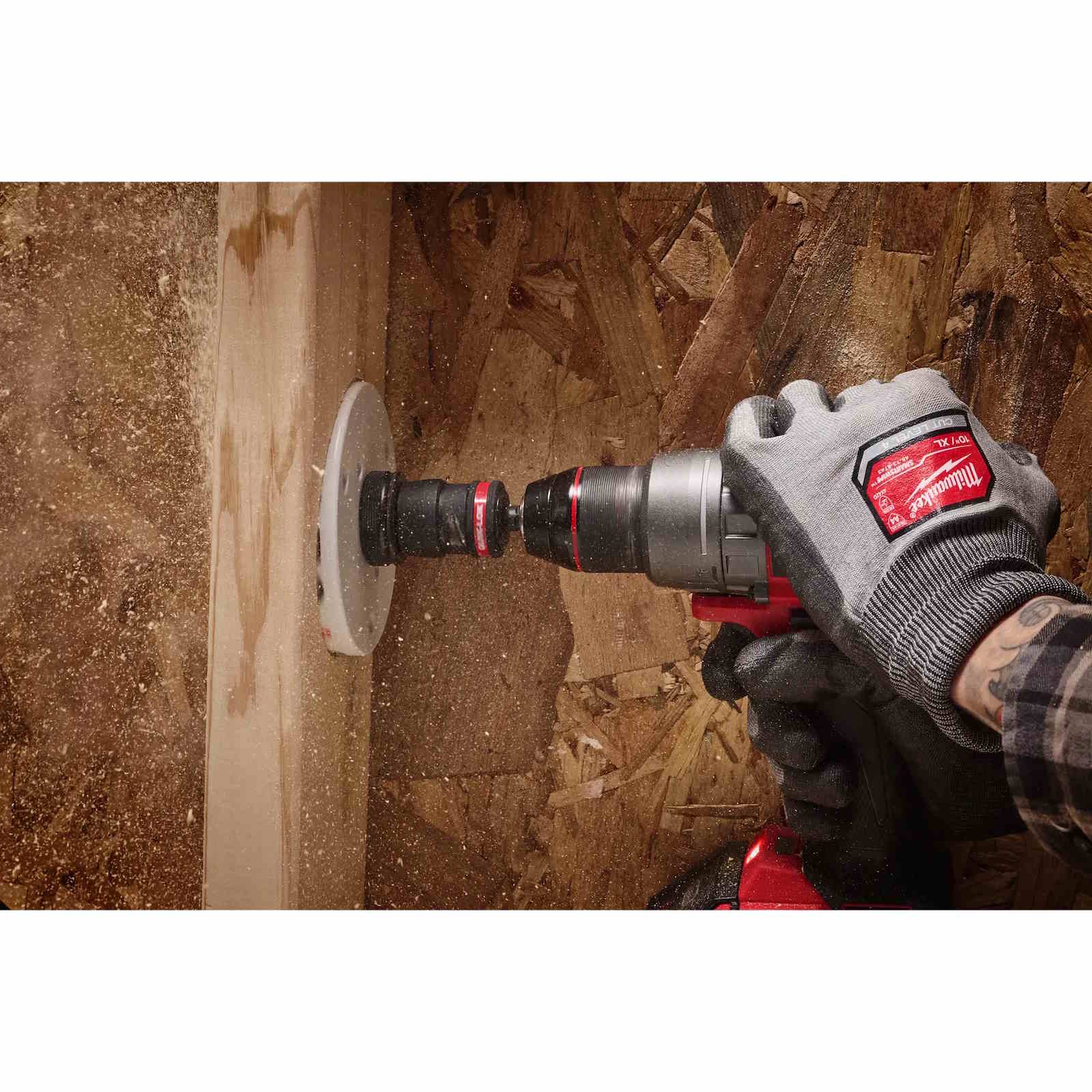 MILWAUKEE 49-56-7555 5PC 7/16" QUIK LOK Hole Saw Arbor Set - Image 9