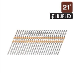 METABOHTP 50234-8D 2-3/4" Duplex Nails .131 Smooth Bright 2,000PK
