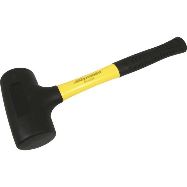 DYNAMIC TOOLS D041069 3lb Dead Blow Hammer Fiberglass - Image 2