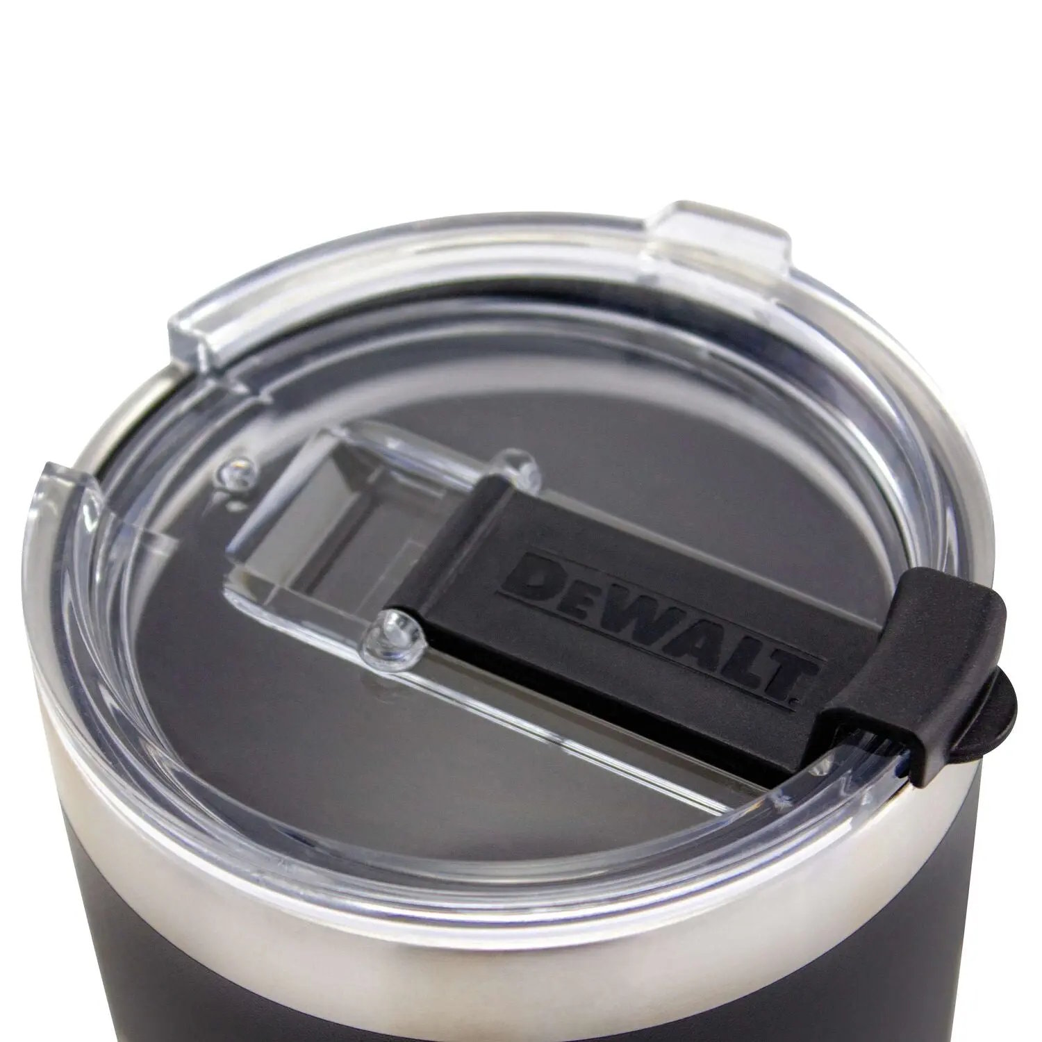 DEWALT DXC20OZTBS 20 oz Black Powder Coated Hot/Cold Tumbler - Image 4