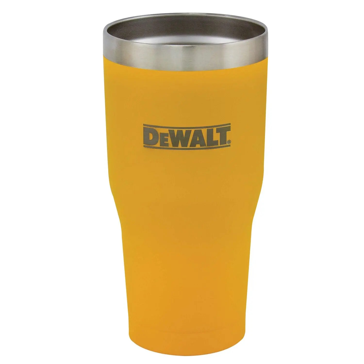 DEWALT DXC30OZTYS 30 oz Yellow Powder Coated Hot/Cold Tumbler - Image 2