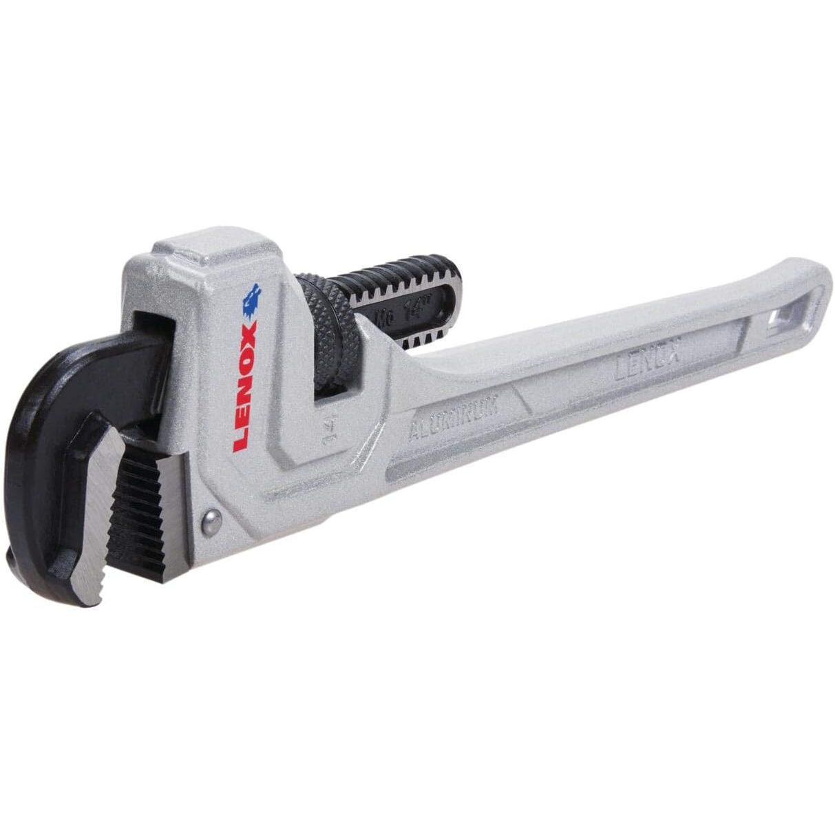 LENOX LXHT90614 14" Aluminum Pipe Wrench, 2" Jaw Capacity - Image 2