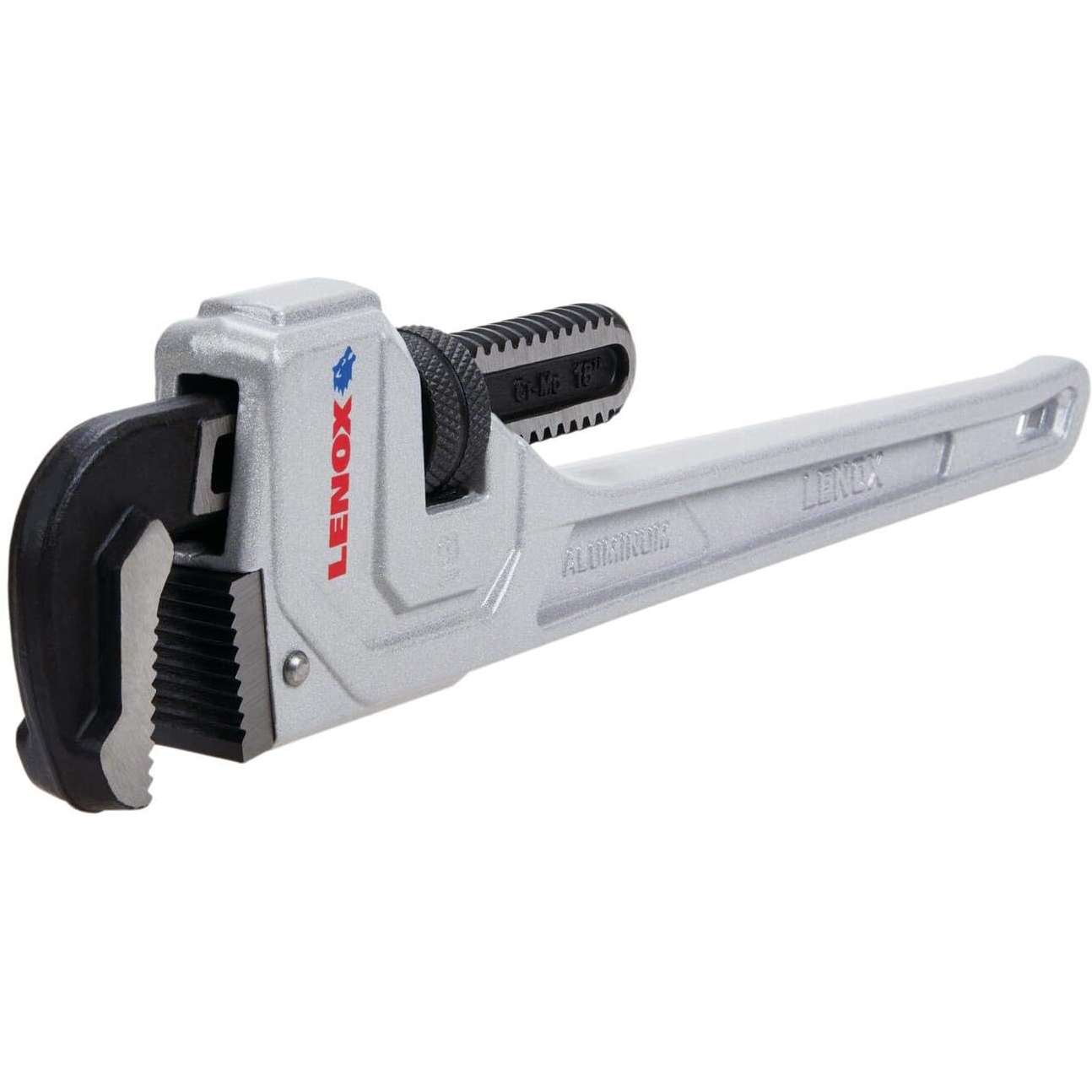 LENOX LXHT90618 18" Aluminum Pipe Wrench, 2-1/2" Jaw Capacity - Image 2