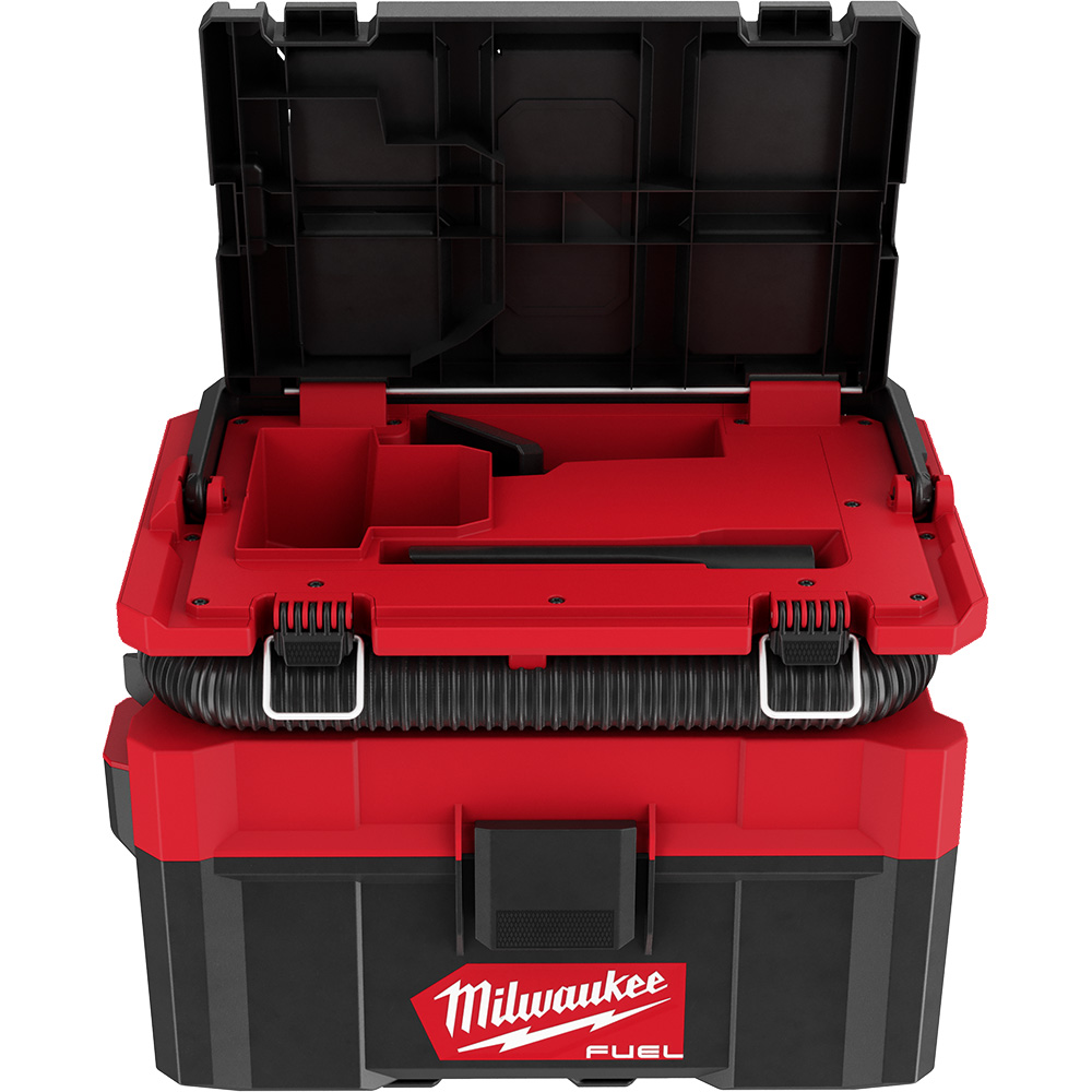 MILWAUKEE 0970-20 M18 Fuel Packout 2.5 Gallon Wet/Dry Vacuum - Image 3