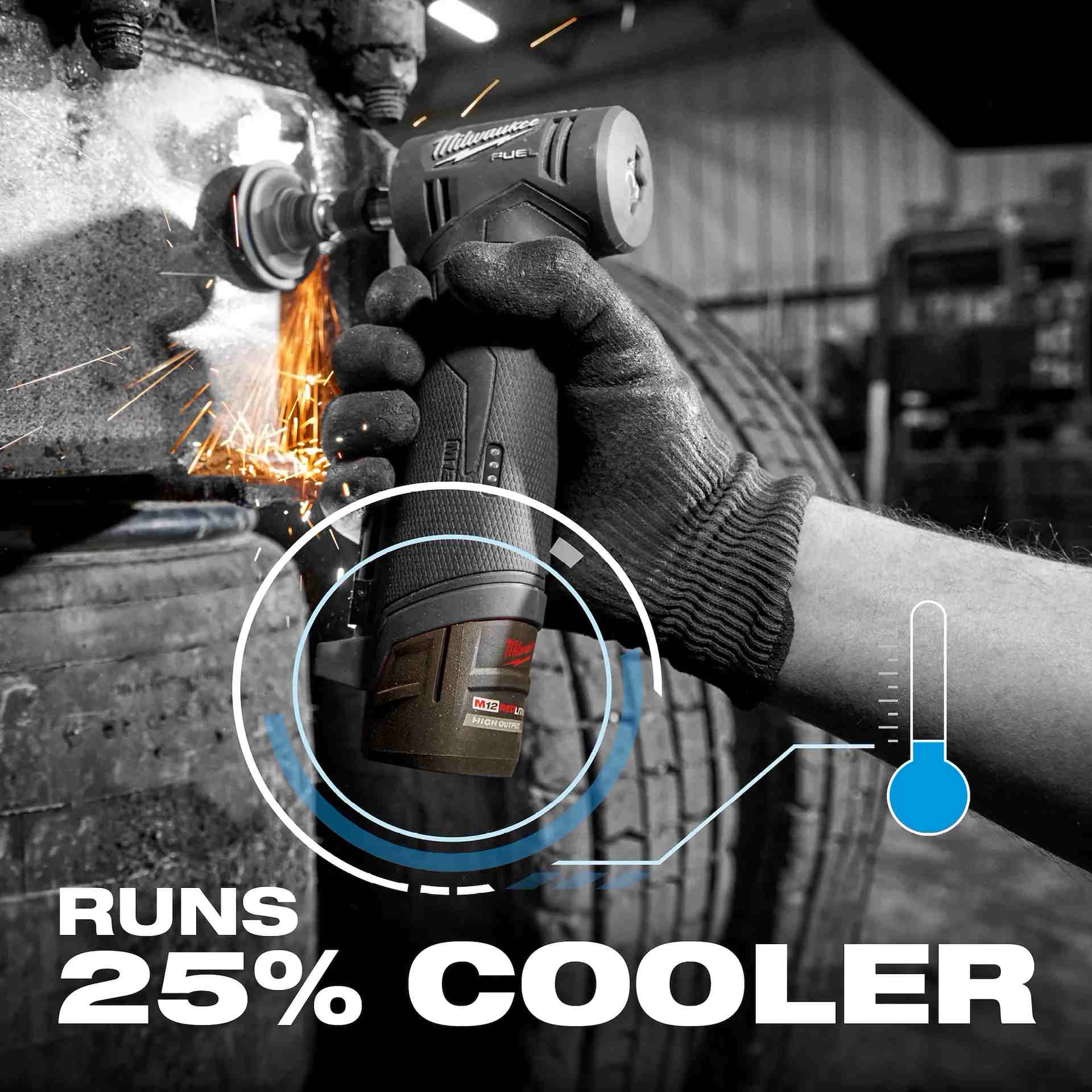 MILWAUKEE 48-11-2425 M12 REDLITHIUM™ HIGH OUTPUT™ CP2.5 Battery Pack - Image 7