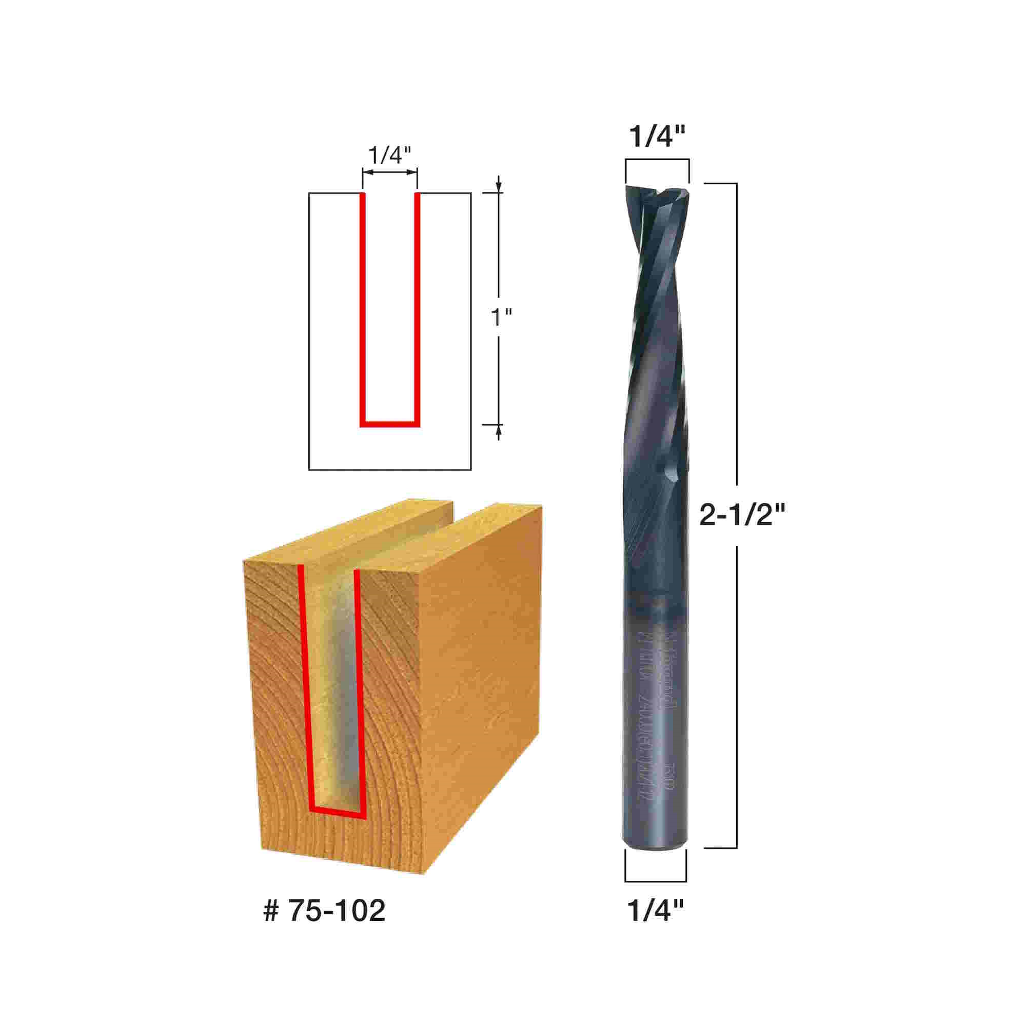 FREUD 75-102 Up Spiral - Image 2