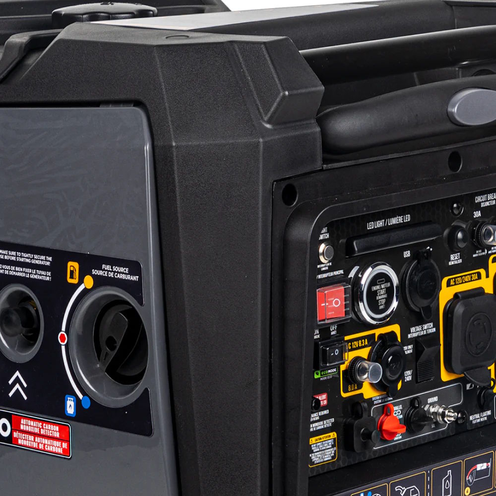 BE BE7500ID Inverter Generator 7500W, Electric Start,312cc Gas/Propane 120V/240V - Image 5