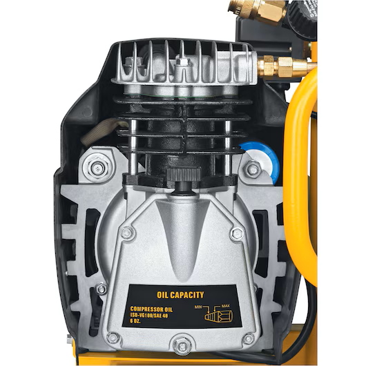 DEWALT D55151 1.1 HP Continuous 4 Gallon Electric Hand Carry Compressor 3.2 CFM - Image 3