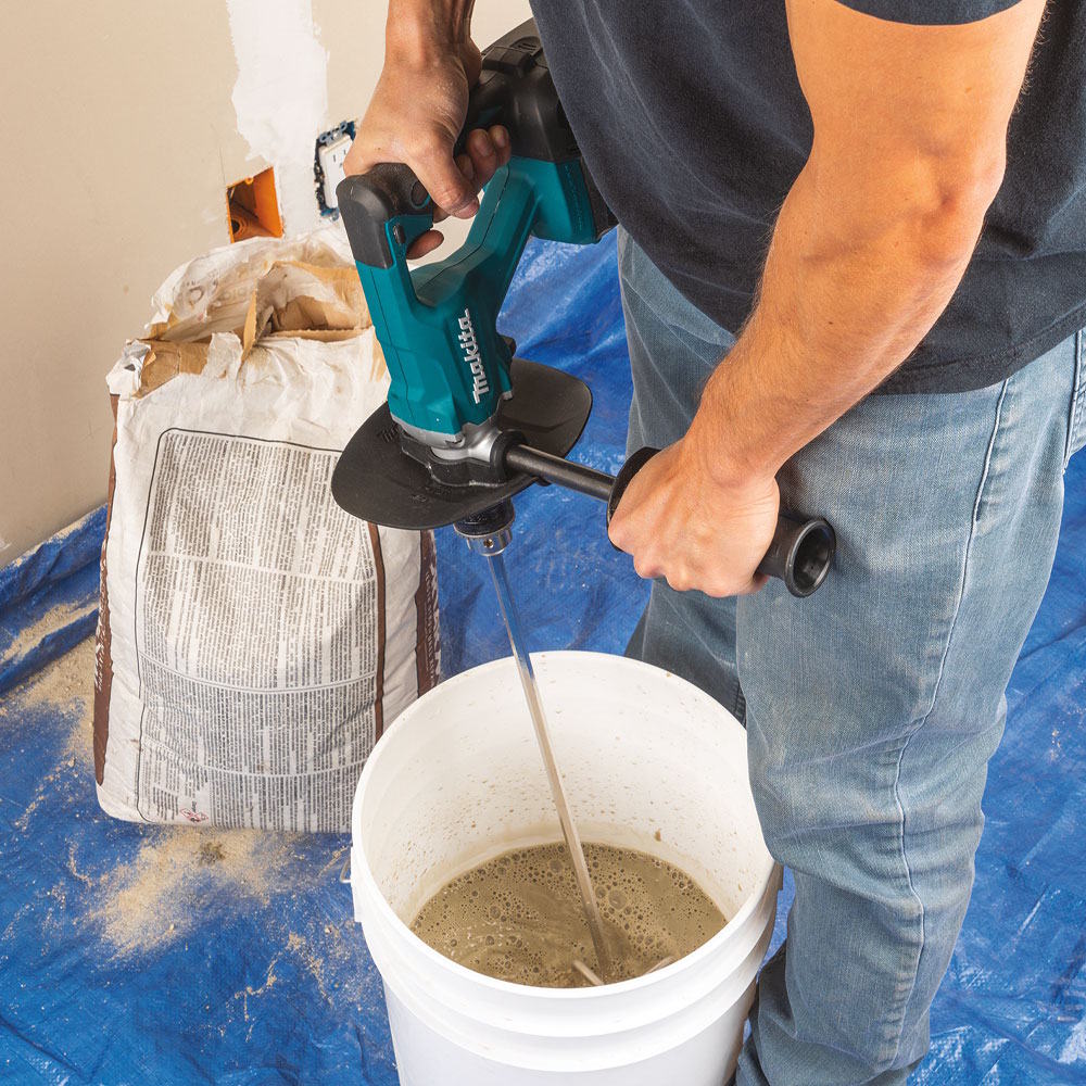 MAKITA DUT131Z 18V LXT Brushless 6-1/2" Mixing Drill w/Keyed Chuck, Tool Only - Image 2