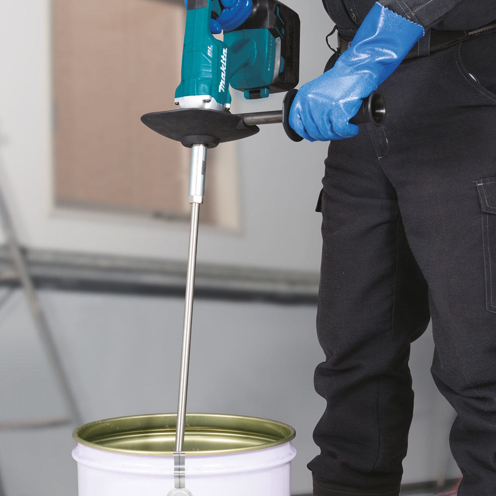 MAKITA DUT131Z 18V LXT Brushless 6-1/2" Mixing Drill w/Keyed Chuck, Tool Only - Image 4