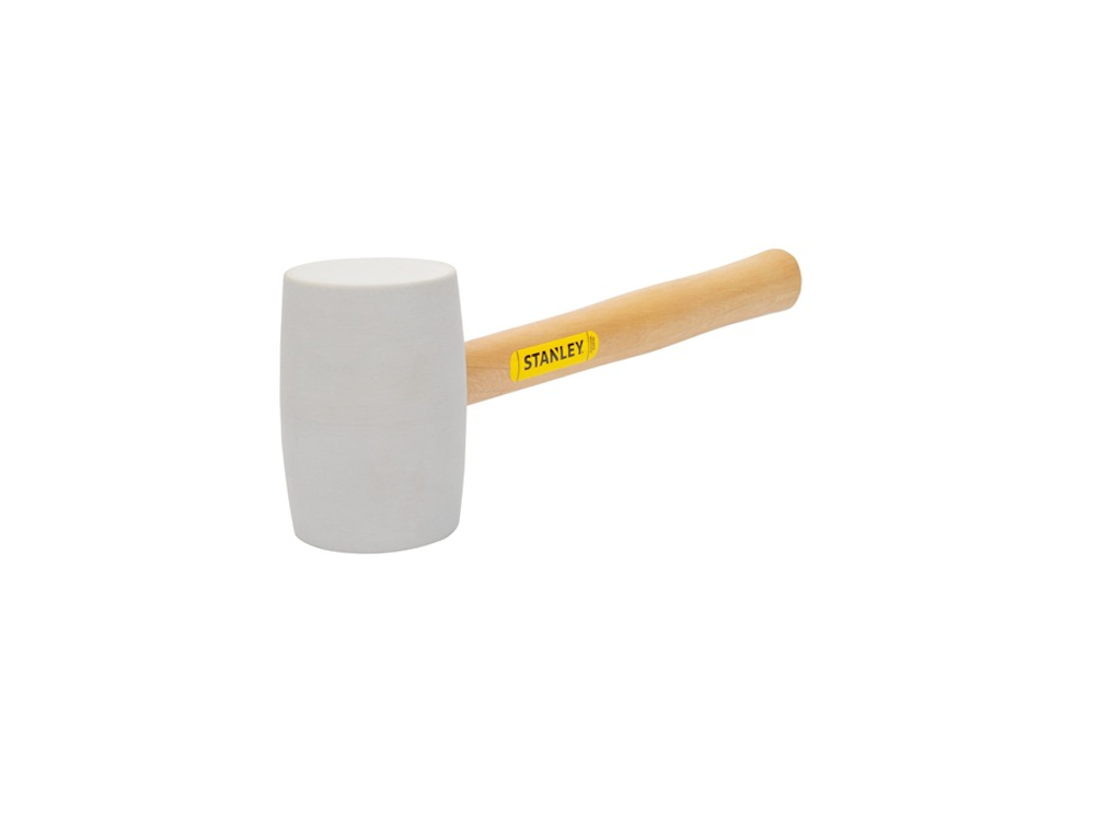 STANLEY STHT56145 - 16oz Rubber Mallet (White) - Image 2