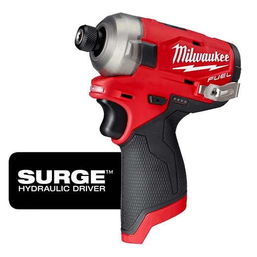 MILWAUKEE 2551-20 M12 Fuel Surge 1/4" Hex Hydraulic Driver (Tool Only) - Image 2